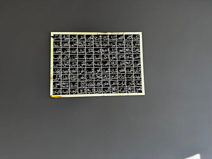 Islamic wall art size and scale reference