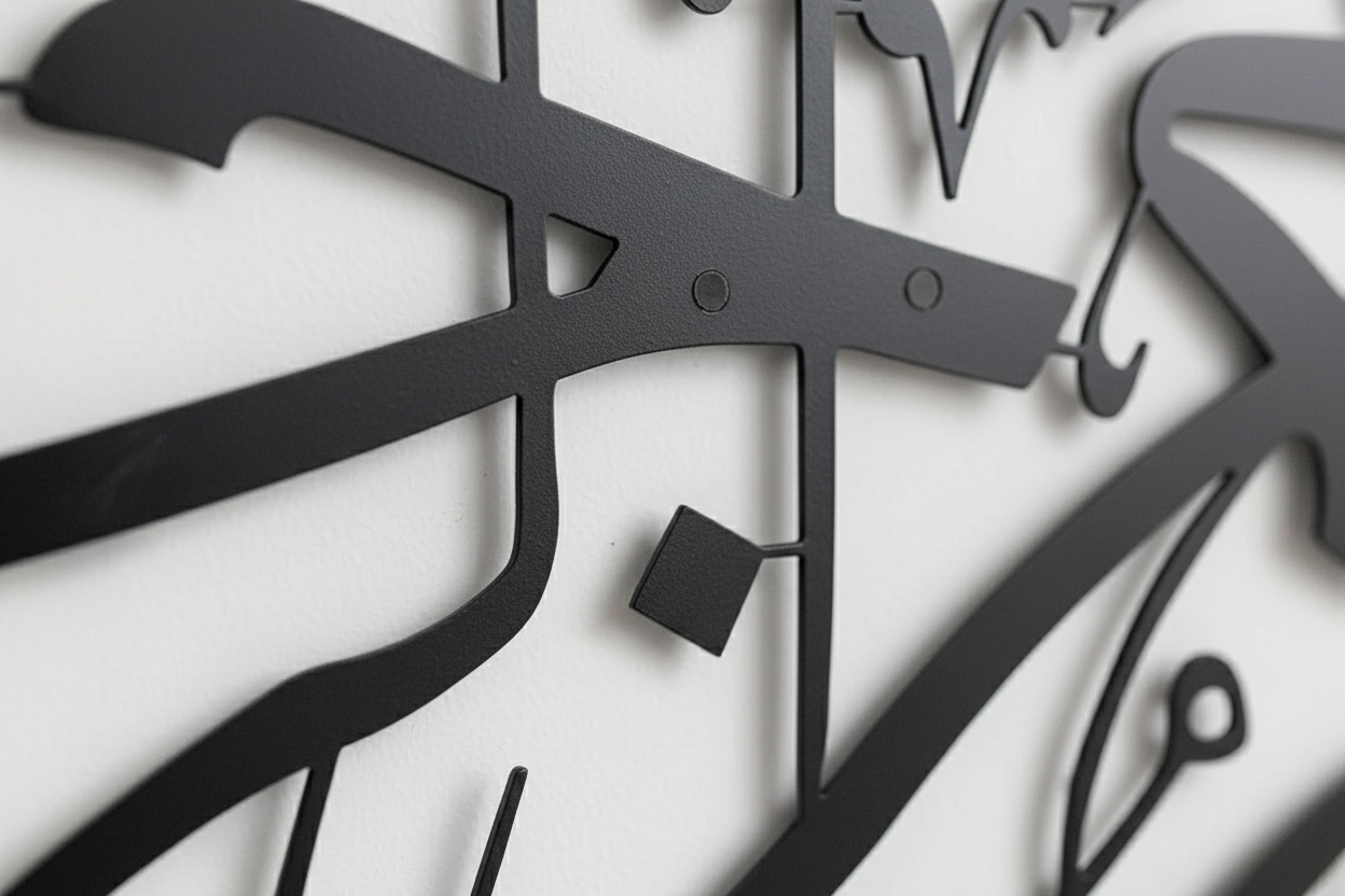 Bismillah Metal Islamic Wall Art