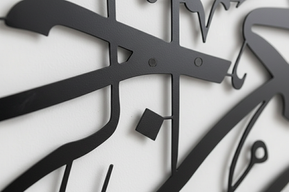 Bismillah Metal Islamic Wall Art