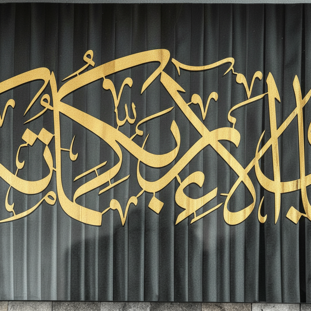 Surah Ar-Rahman Verse 13  Acrylic Islamic Wall Art | Arabic Calligraphy Quran Decor for Home