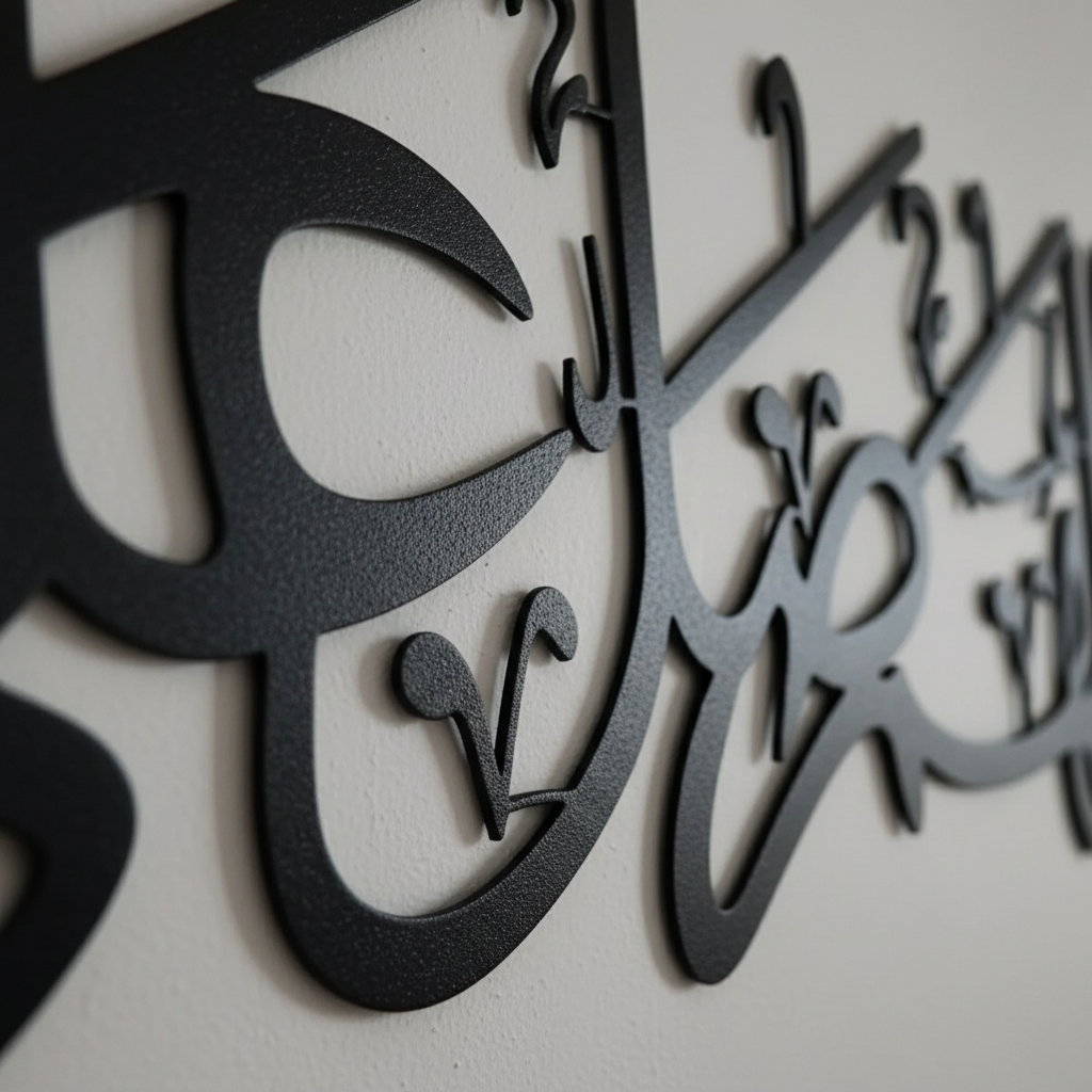 Salawat Metal Wall Art (Darood Sharif)